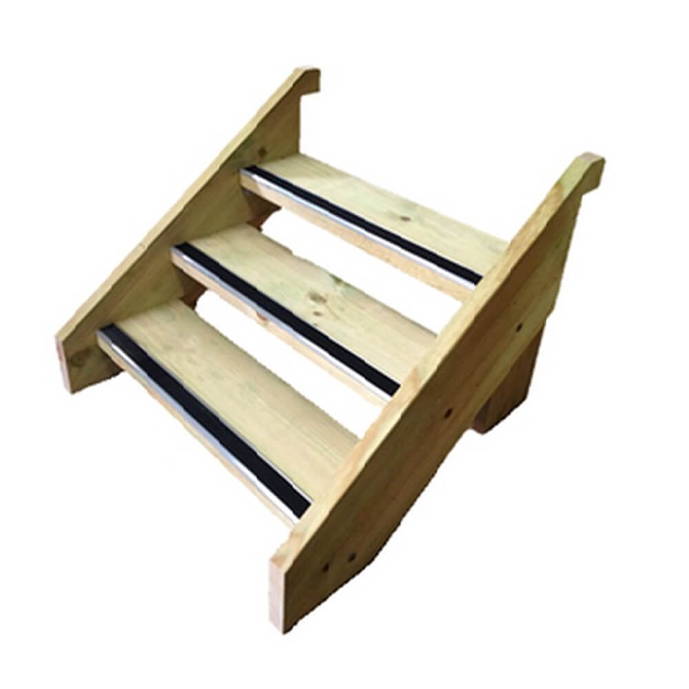 1-17 TREAD - PREMIUM PAIR STAIR STRINGERS WITH BATTON SCREWS - KLPRSTAIR1